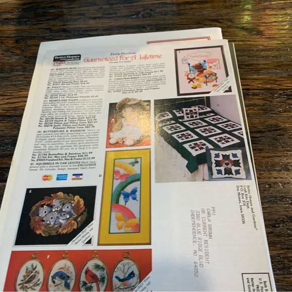 7 Craft Crafting Magazines Patterns Dolls Needlepoint Yarn Crochet Cross Stitch - Picture 9 of 15